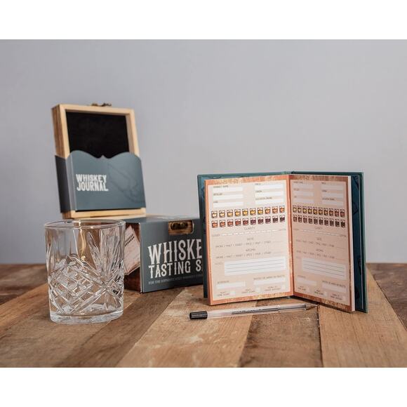 Boxer Gifts 'Improves With Age' Whiskey Tasting Set - Picture 2 of 6